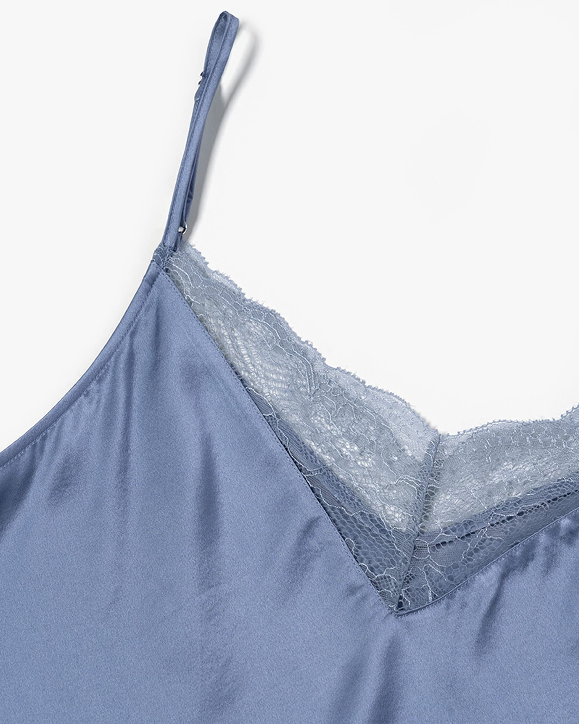 LilySilk 100% Pure Silk Lace Camisole for Women - Adjustable 2-in-1 Summer Tank Top & Lingerie Base Layer | Elegant Sleepwear, Bridal Nightwear & Luxury Underwear for Special Occasions