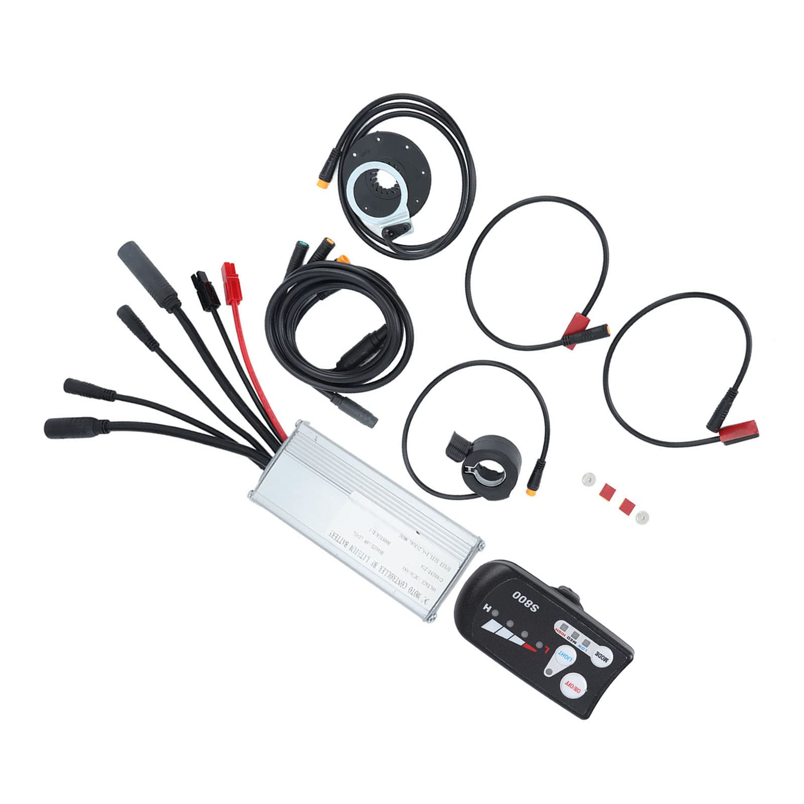 Alomejor 750W Electric Bike Motor Controller Kit with S800 LCD Display - DIY E-Bike Conversion for Scooters & Folding Bikes | Perfect for Commuting, Off-Road Adventures & Urban Transportation