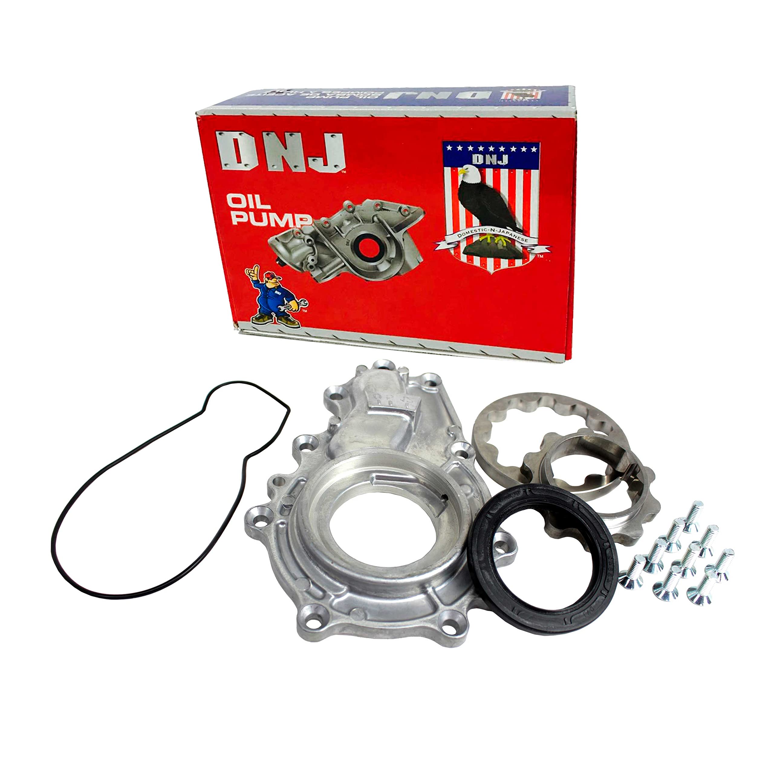 DNJ OP957 Oil Pump Replacement for 1991-1995 Toyota Previa 2.4L L4 16V DOHC 2438cc Engine - Perfect for Engine Maintenance & Performance Upgrades