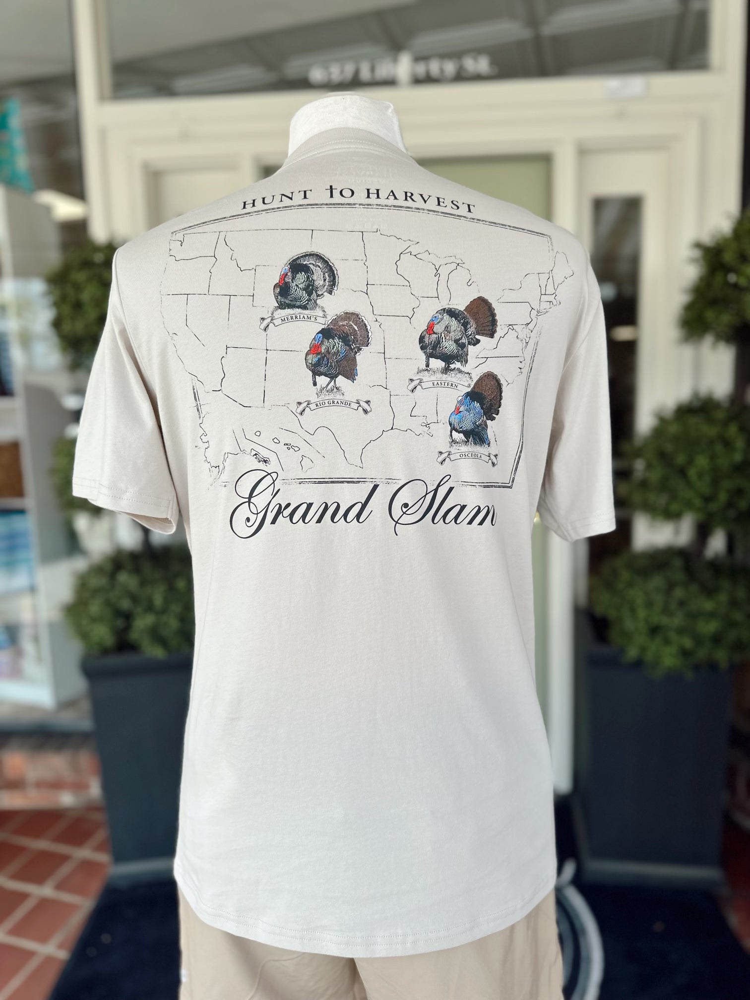 Grand Slam Tee by Hunt to Harvest - Premium Hunting & Outdoor T-Shirt for Men - Comfortable & Durable for Camping, Hiking & Outdoor Adventures