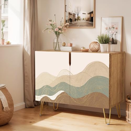 Multicolor Geometric Mountain