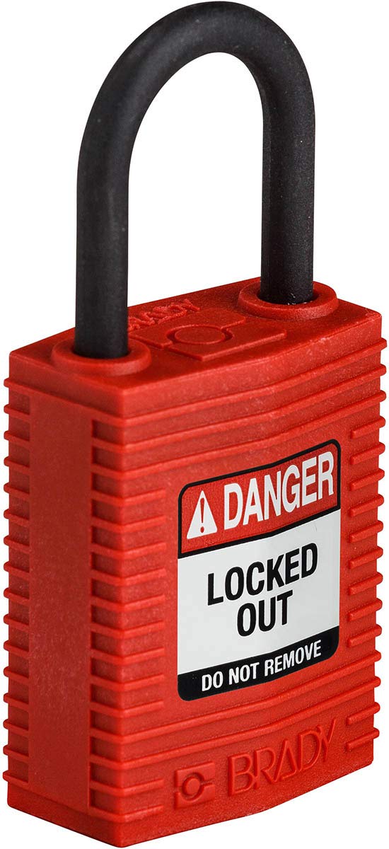 Brady SafeKey Lockout Padlock - 1.0