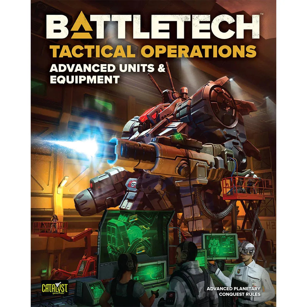 BattleTech Tactical Operations: Advanced Units & Equipment Expansion - Sci-Fi Wargaming Miniatures & Strategy Game Accessories - Perfect for Tabletop Battles & Collector Displays