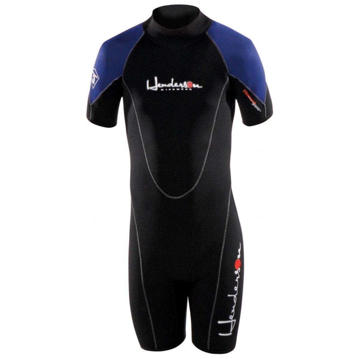 Henderson 3mm Thermoprene Jr Shorty Wetsuit for Kids - Warm & Flexible Neoprene Swimsuit for Surfing, Snorkeling & Water Sports