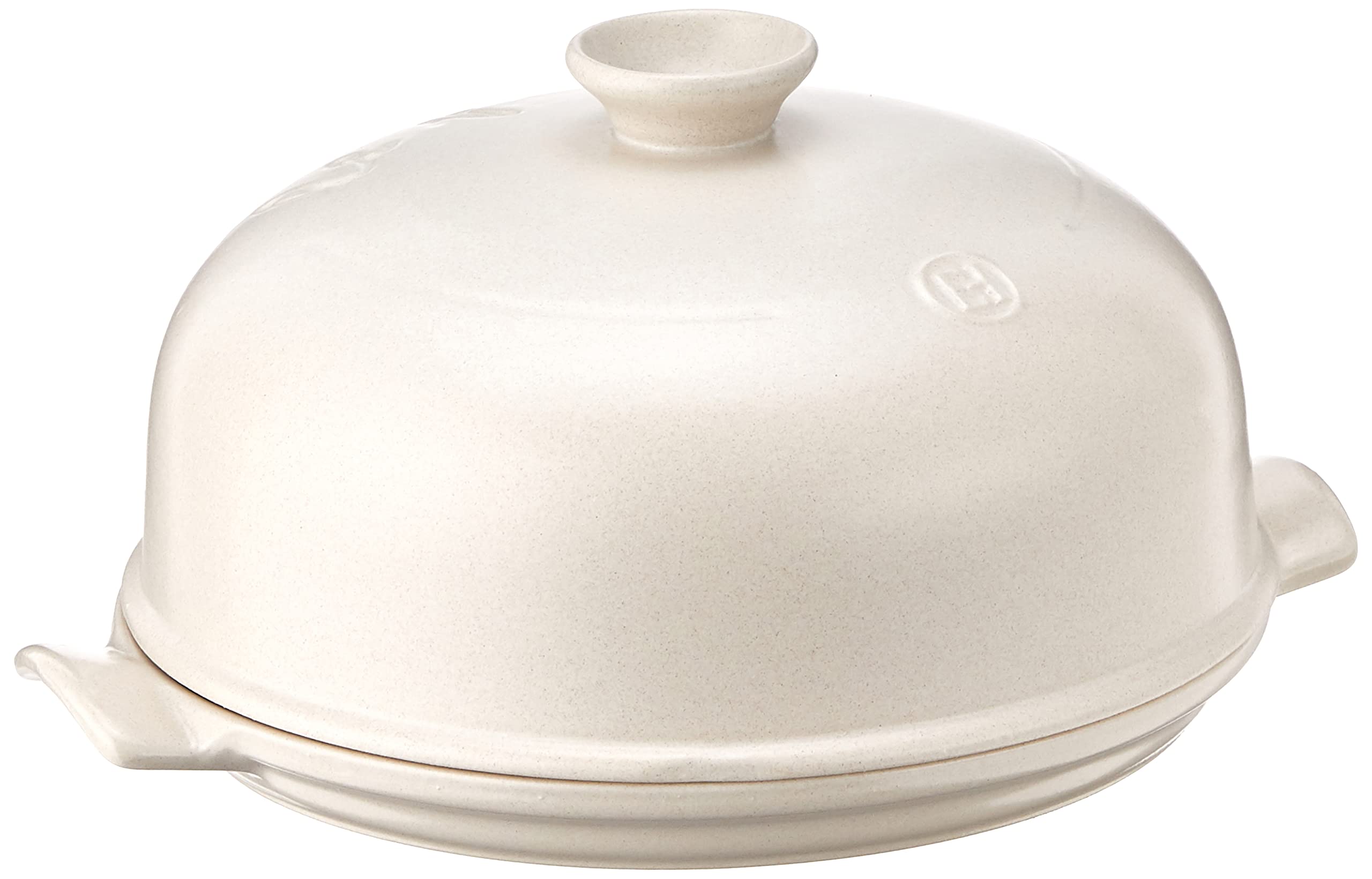 Emile Henry Artisan Bread Cloche with Linen Cover - Premium Ceramic Baking Dome for Homemade Sourdough, Baguettes & Pastries - Perfect for Rustic Bread Making & Kitchen Decor