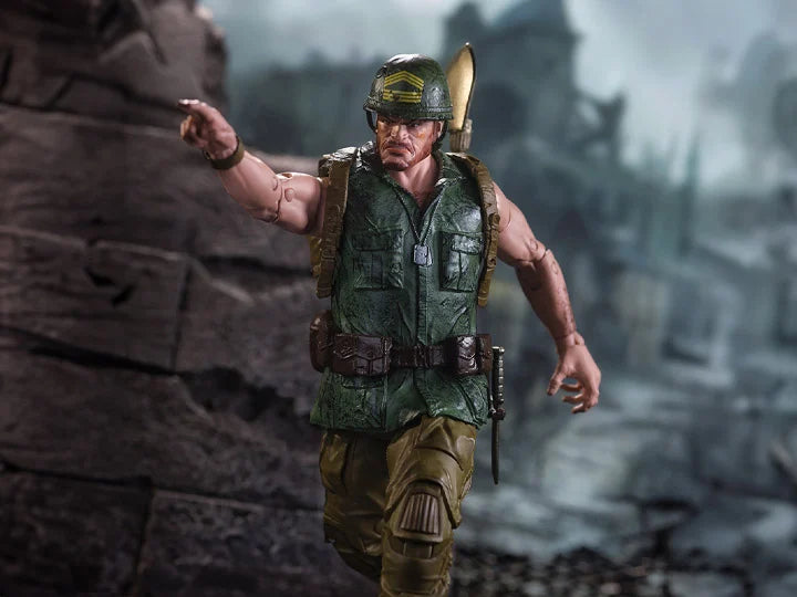 DC Multiverse Sergeant Rock Collector Edition Action Figure - Premium Collectible for DC Fans, Display & Play - Perfect for Home Decor, Office Display & Comic Book Collections