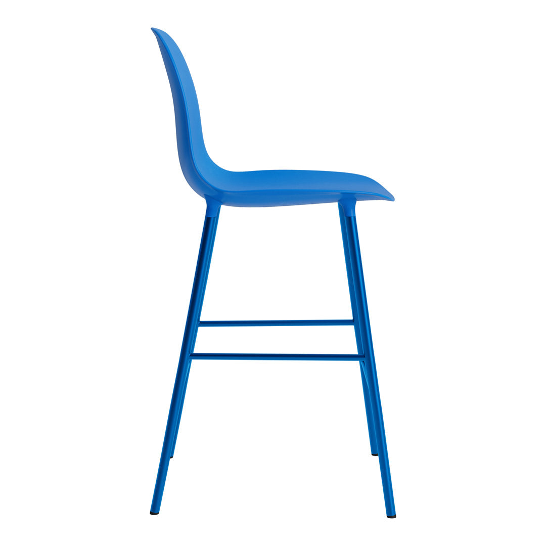 Modern Form Counter Stool - Adjustable Height Bar Stool for Kitchen Island, Breakfast Nook & Home Bar - Sleek Contemporary Design for Dining & Entertaining