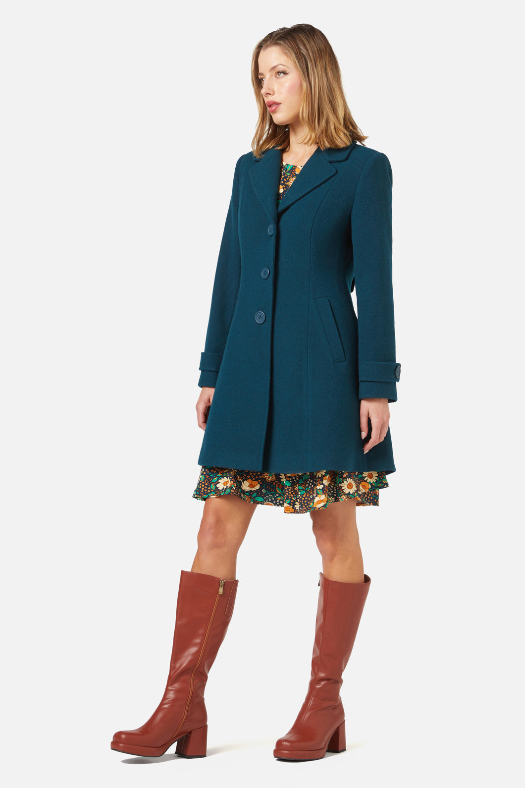 Stylish Mabel Coat for Women - Winter Warm Long Trench Coat with Belt - Perfect for Office, Dating & Outdoor Activities