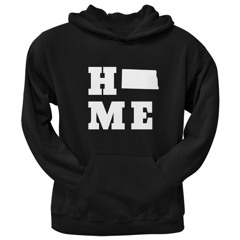 North Dakota Black Hoodie for Adults - Cozy & Stylish Pullover for Men & Women - Perfect for Casual Wear, Outdoor Activities & Winter Layering