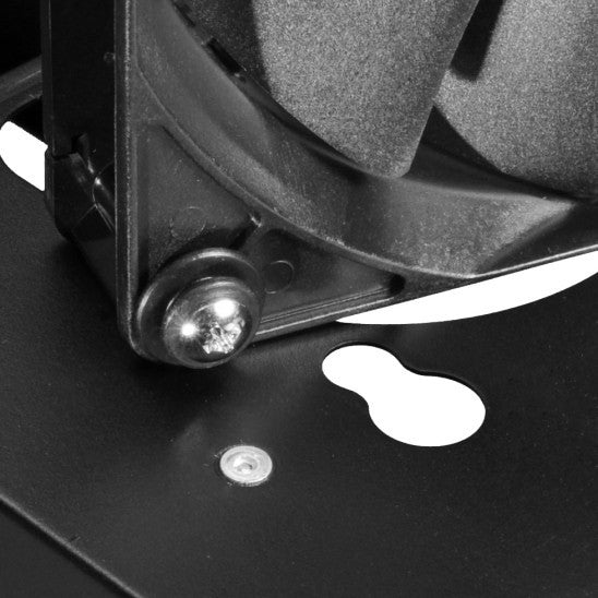 Lian Li OF-01 Anti Vibration Fan Mounting Kit - Silver/Black for PC Case Cooling - Perfect for Silent PC Builds & Gaming Rigs