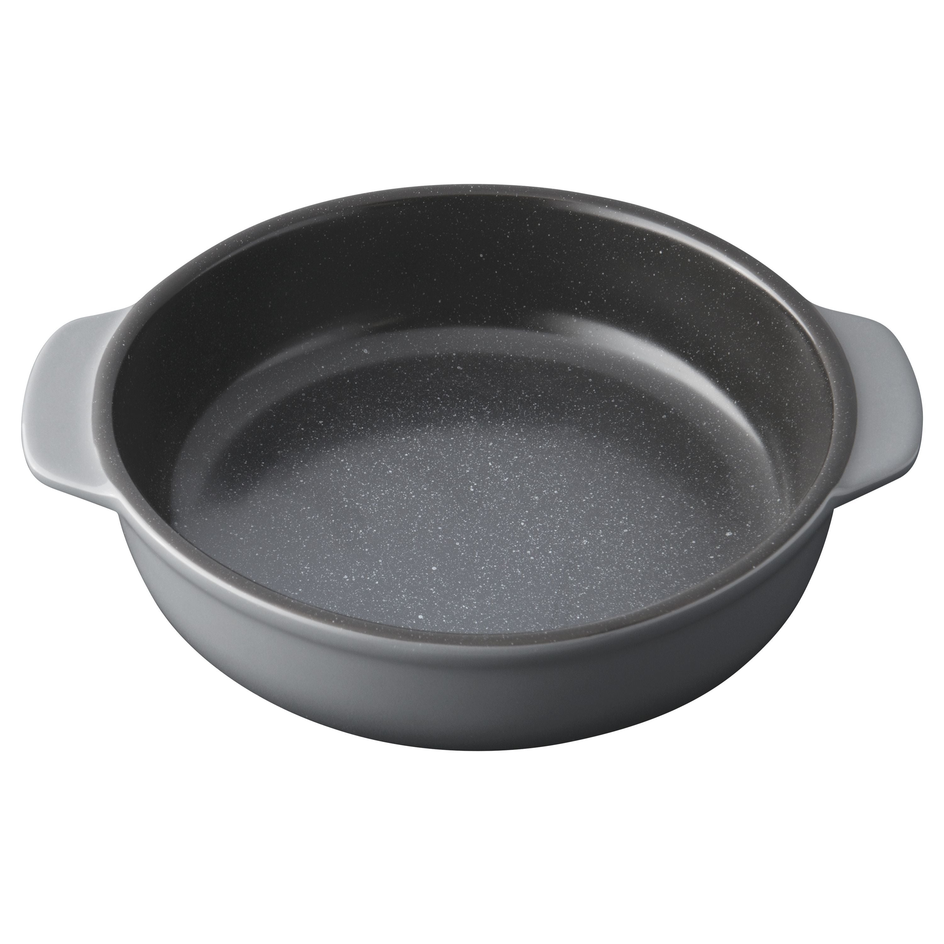 BergHOFF GEM Stoneware 3-Piece Large Baking Dish Set | Oven Safe Ceramic Cookware for Casseroles, Lasagna & Roasts | Perfect for Family Dinners & Holiday Cooking