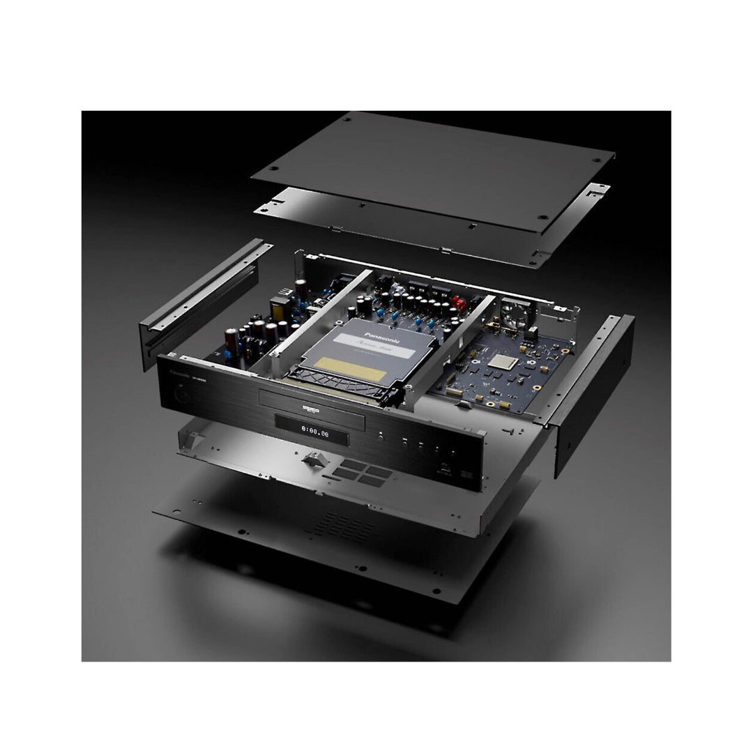 Panasonic DP-UB9000P1K 4K Ultra HD Blu-ray Player - High-End Home Theater Experience for Movies & Streaming