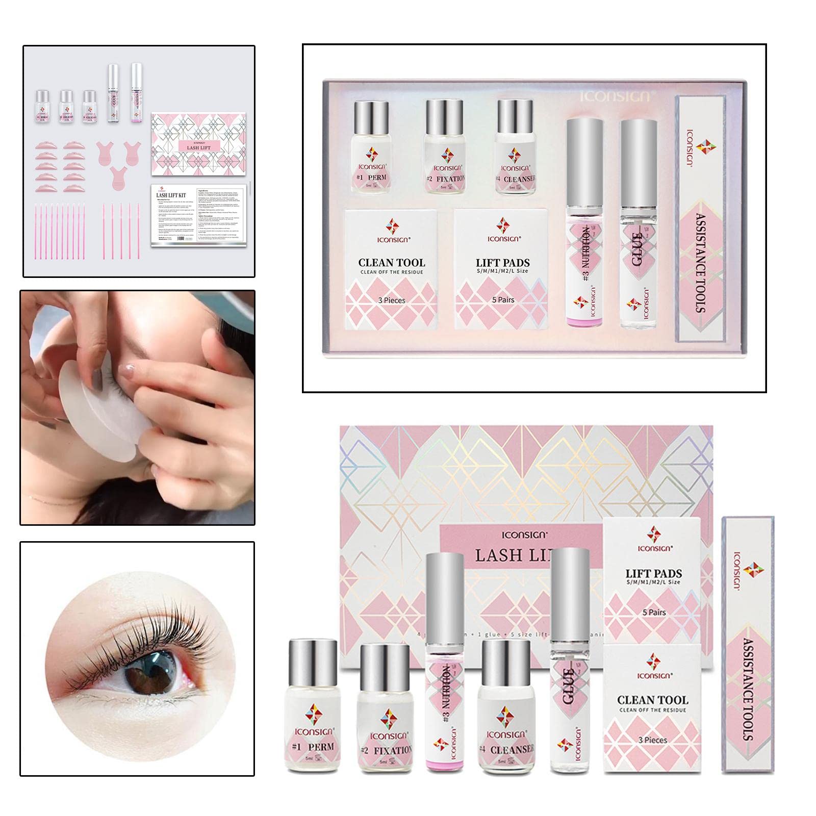 LOSA Professional Lash Lift Kit - At Home & Salon Use, Safe Eyelash Perming System for Natural Curly Lashes | Perfect for DIY Beauty, Bridal Makeup & Special Occasions