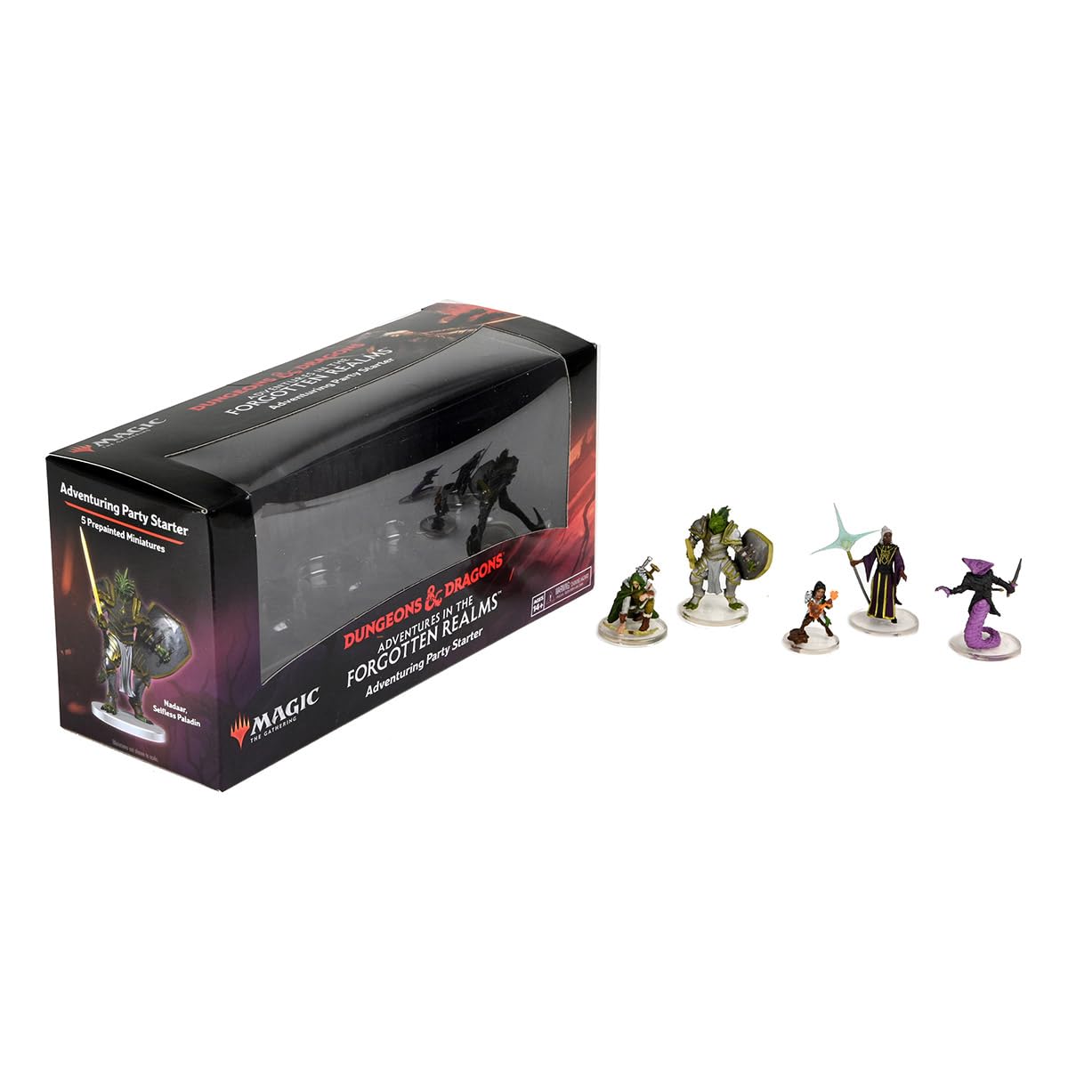 WizKids Magic: The Gathering Miniatures - Adventures in The Forgotten Realms Adventuring Party Starter Set | D&D Dungeons & Dragons RPG Game Accessories | Perfect for Tabletop Gaming & Collectors