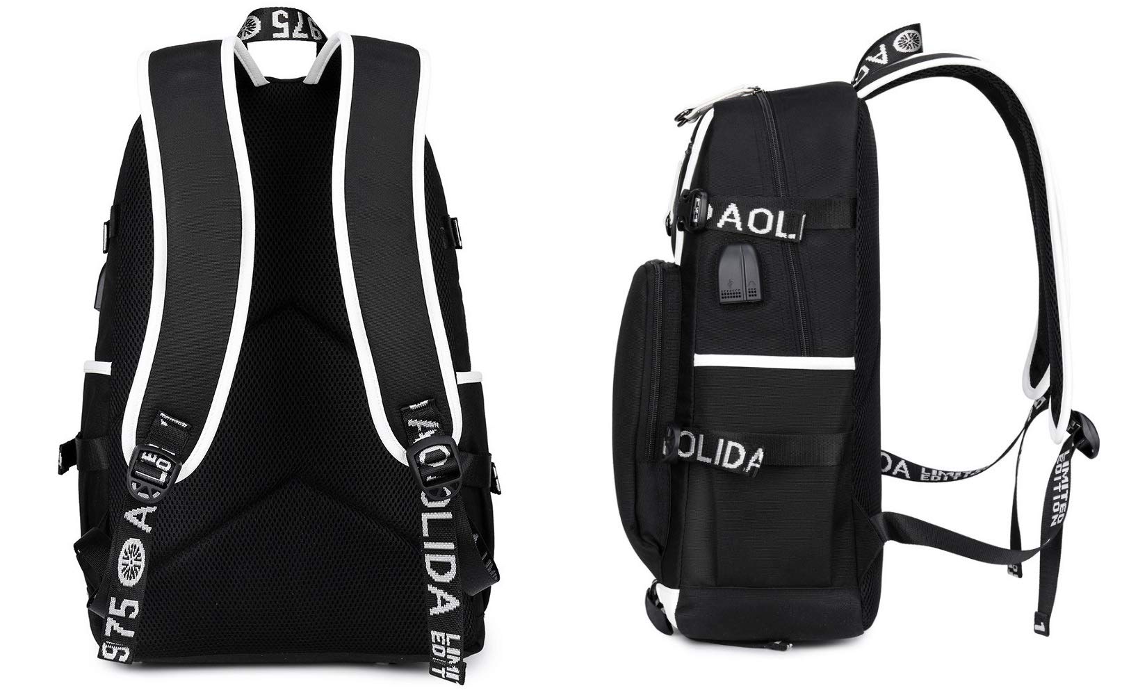 Anime Sword Art Online Backpack - Lightweight Daypack for School, College, Travel & Cosplay | SAO Themed Bookbag with Adjustable Shoulder Straps | Perfect for Students, Gamers & Anime Fans
