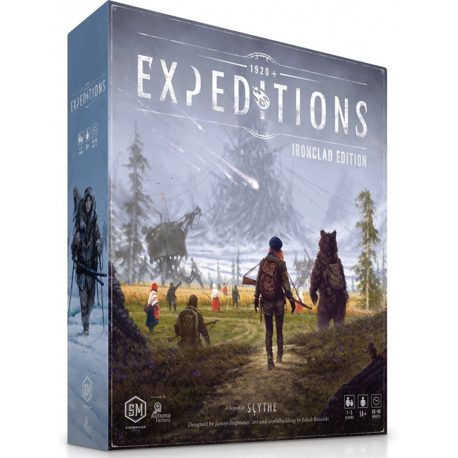 Expeditions Ironclad Edition - Premium Board Game for Strategy Lovers | Perfect for Family Game Nights & Adventure Enthusiasts