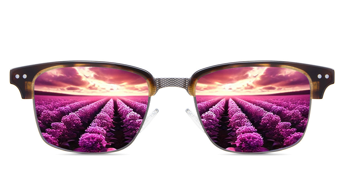 Stylish Brad Men's Prescription Sunglasses - UV Protection Polarized Lenses for Driving, Fishing & Outdoor Activities