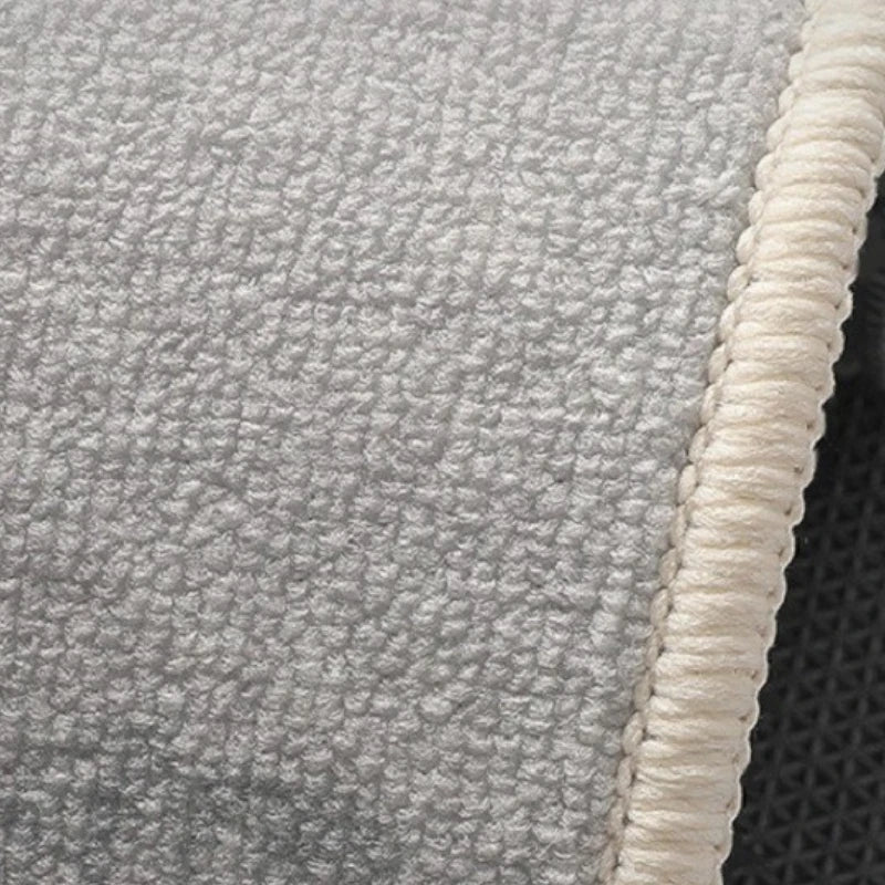 Modern Geometric Velvet Waterproof Area Rug - Non-Slip Soft Living Room Carpet for Bedroom, Nursery & High Traffic Areas - Easy Clean Home Decor Floor Mat