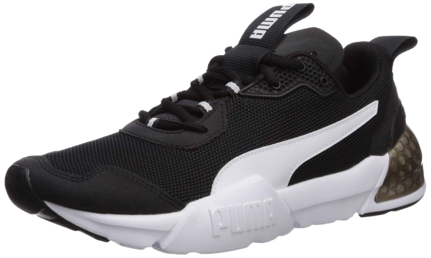 Puma Men's Cell Phantom Sneaker - Black & White Running Shoes Size 11 M US | Lightweight Athletic Sneakers for Men | Perfect for Jogging, Gym Workouts & Casual Wear