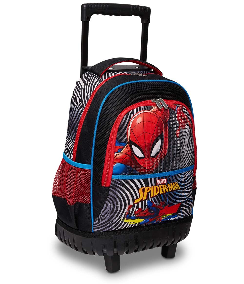 Spider-Man Trolley Bag - Superhero Themed Luggage for Travel, School & Cosplay | Lightweight & Durable Carry-On with Wheels