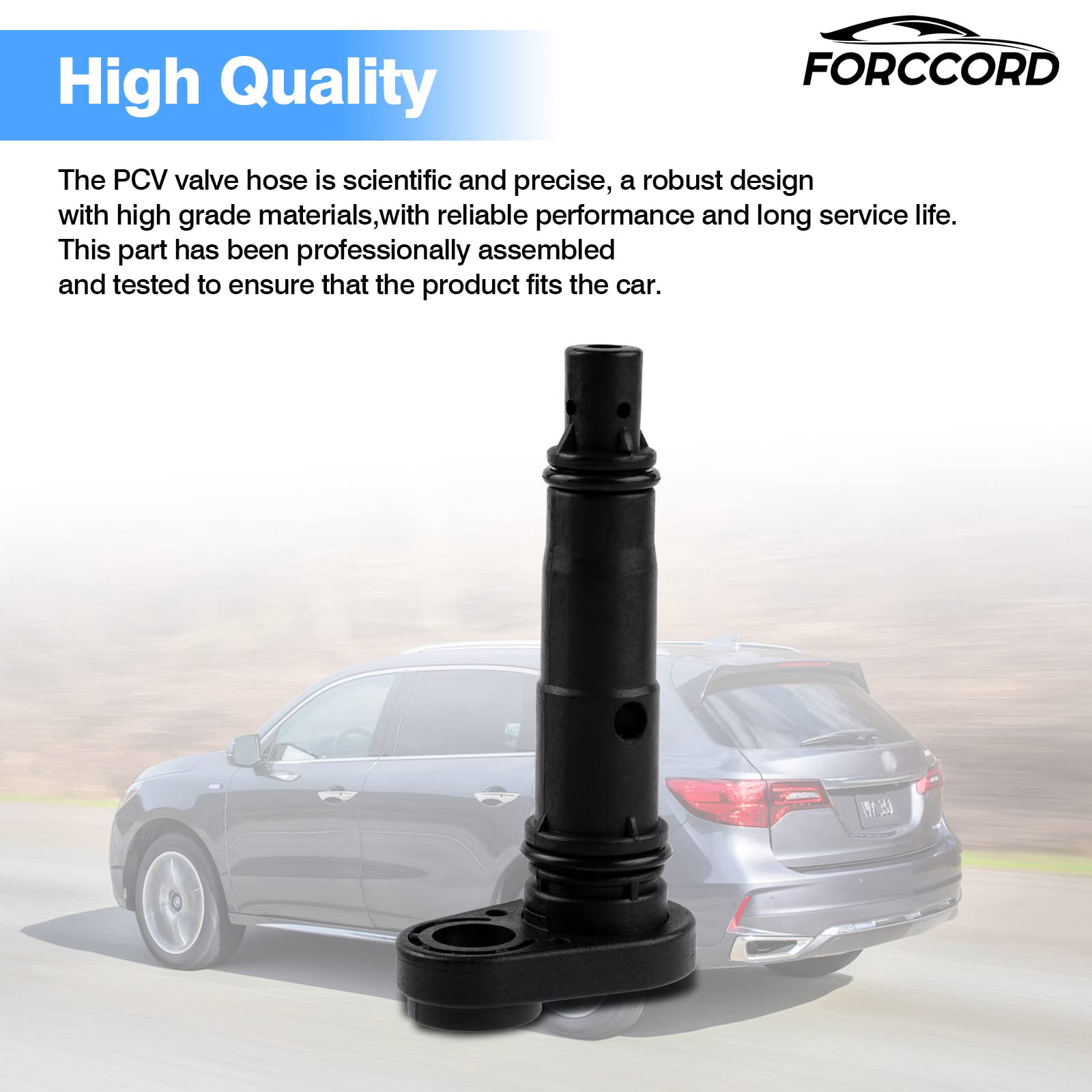 Honda Accord Acura Odyssey Pilot TL Saturn Vue PCV Valve Replacement - Compatible with 17130-RCA-A02 17130RCAA01 0450358 PCV374 | Positive Crankcase Ventilation Valve | Engine Maintenance & Performance Upgrade