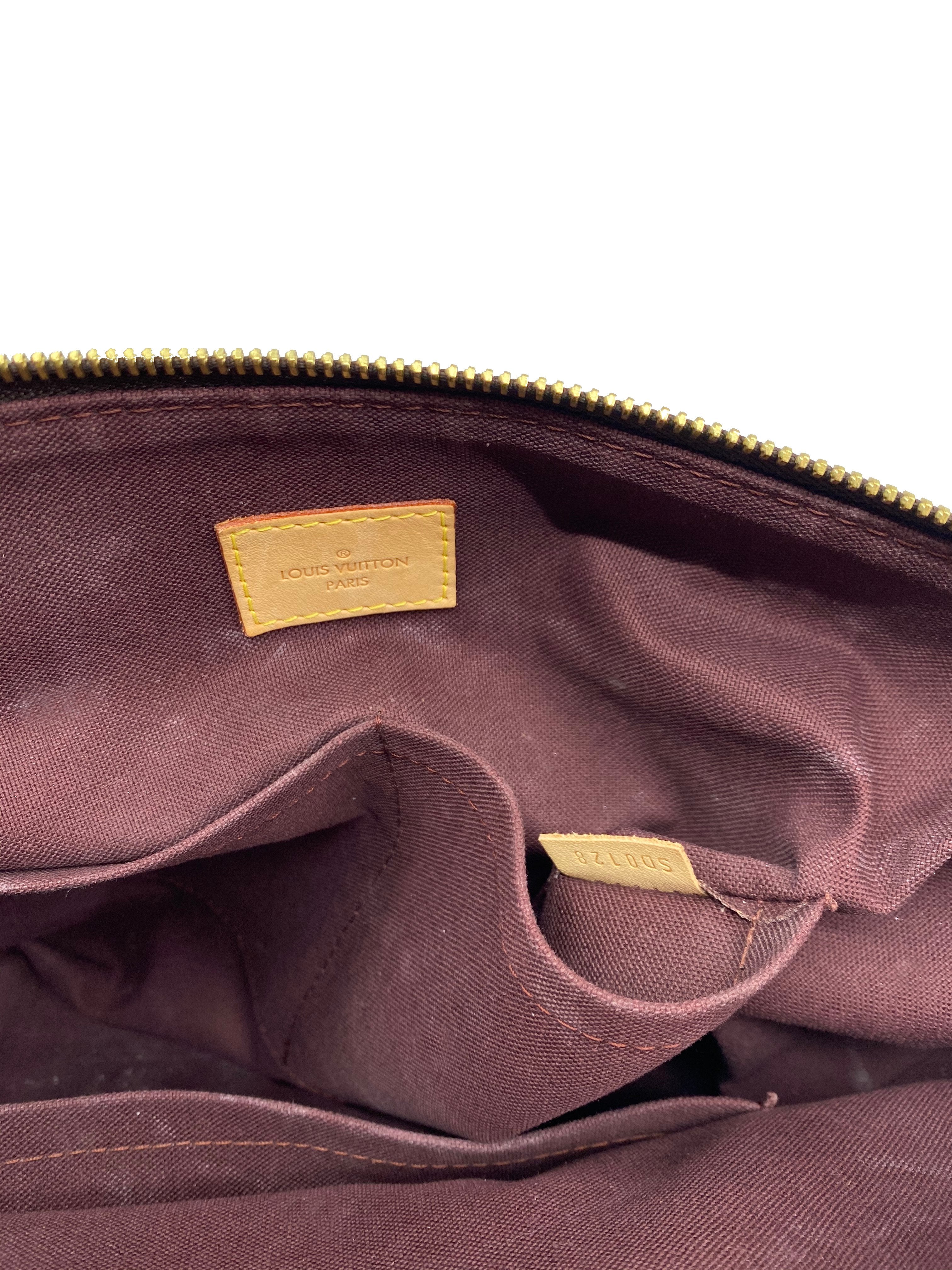 Authentic Louis Vuitton Monogram Canvas Iena MM Tote Bag - Luxury Designer Handbag for Women, Perfect for Work, Travel & Everyday Use