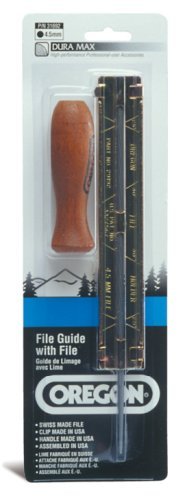 Oregon 5/32-Inch Chain Saw Filing Guide 37534 - Professional Chainsaw Sharpener Tool for Outdoor, Home & Garden Maintenance | Perfect for Wood Cutting, Tree Trimming & DIY Projects
