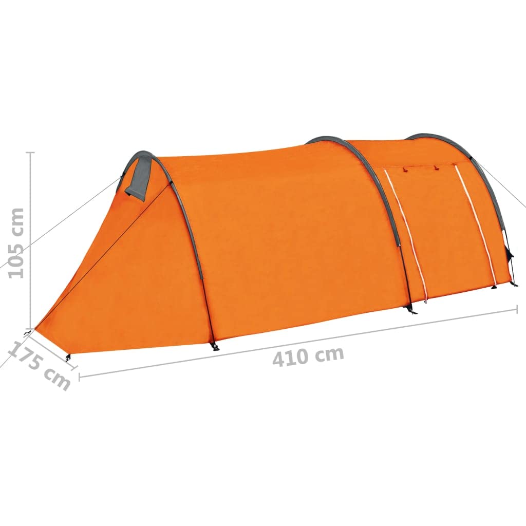SKM 4-Person Camping Tent - Lightweight, Waterproof, Easy Setup for Outdoor Adventures | Perfect for Hiking, Backpacking & Family Camping Trips