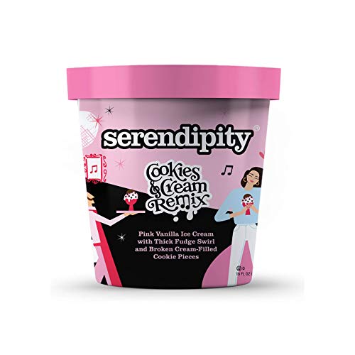 Selena Gomez Cookies & Cream Ice Cream Pint - 8 Count Pack | Perfect for Parties, Gifts & Dessert Lovers