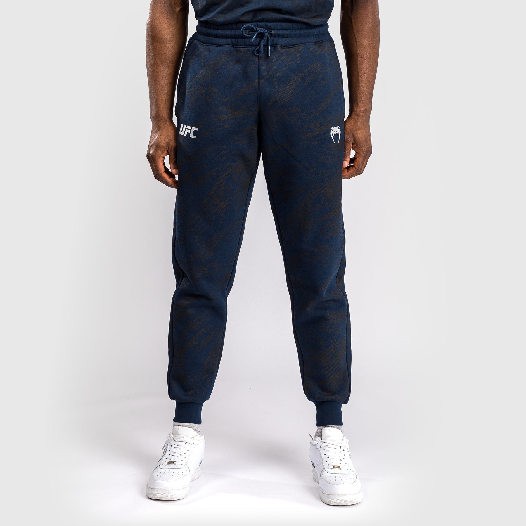 Venum UFC Fusion Fight Week Men's Cotton Training Pants - Oceanic Blue - Comfortable & Durable for MMA, Boxing & Gym Workouts