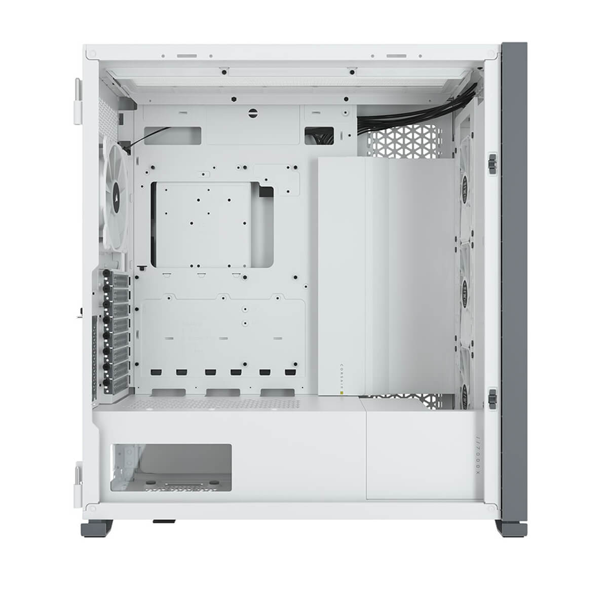 Corsair iCUE 7000X RGB Tempered Glass Full Tower PC Case - White | High-Airflow Design for Gaming & Workstation Builds | Perfect for Streamers & Content Creators