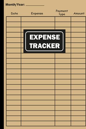 Expense Tracker Notebook - Daily Money Management Ledger for Personal & Small Business | Budget Planner, Spending Log Book | Perfect for Home Finance, Travel Budgeting & Business Accounting