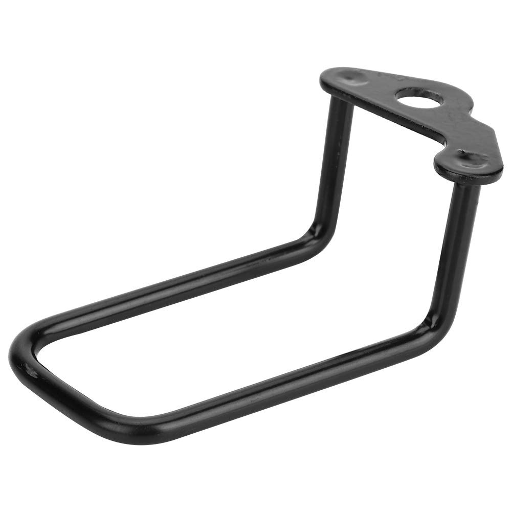 Mountain Bike Rear Derailleur Guard - Adjustable Chain Protector for Outdoor Cycling (Black)