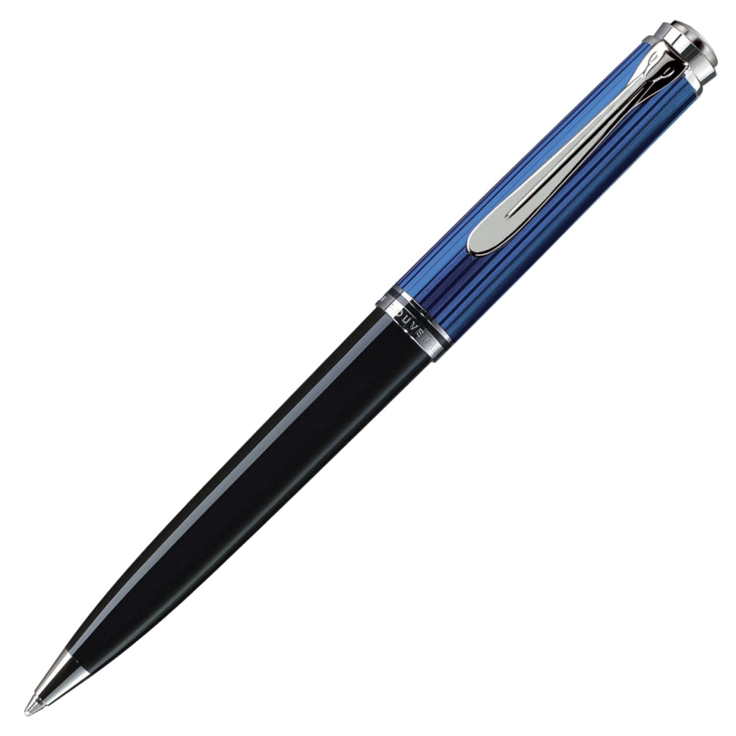 Pelikan K805 Ballpoint Pen - Premium Oil-Based Ink, Blue Stripe Design, German Imported - Perfect for Office, Business Signatures & Luxury Gift Giving