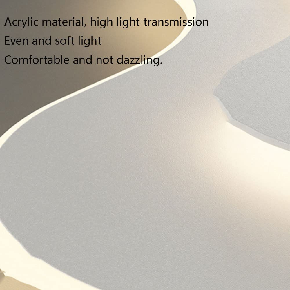Energy-Saving Remote Control LED Ceiling Light - Dimmable & Color Changing Flat Panel Light for Living Room & Bedroom | Modern Home & Office Lighting Fixture