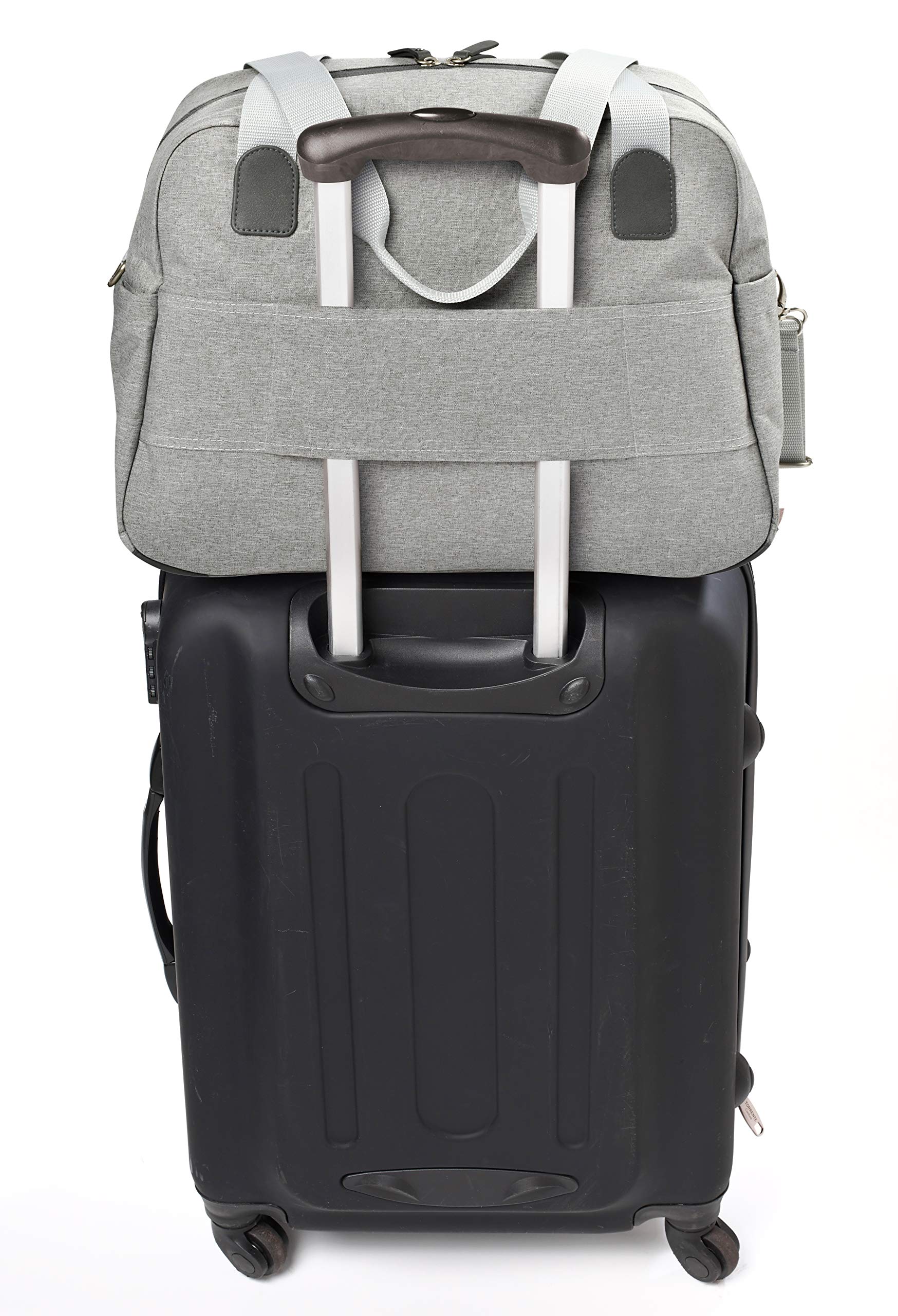 BEABA Geneva Multifunctional Baby Diaper Bag - Waterproof Travel Diaper Backpack with Adjustable Strap for Stroller, Perfect for Newborn Essentials & On-the-Go Parents | Ideal for Daycare, Travel & Shopping Trips