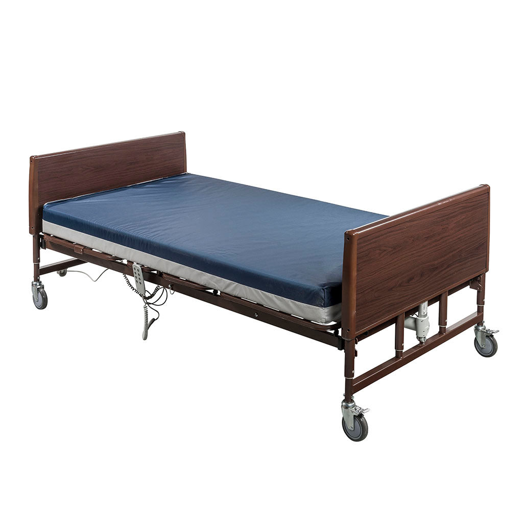 Lightweight Bariatric Homecare Bed - Heavy Duty Hospital Bed for Home Use, Elderly & Patient Care (300-500 lbs Capacity) | Adjustable, Durable & Comfortable for Recovery & Long-Term Care