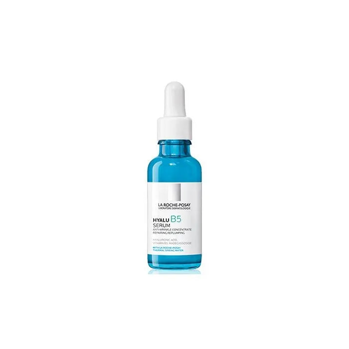 La Roche-Posay Hyalu B5 Pure Hyaluronic Acid Serum 30ml - Hydrating & Plumping Face Serum for Dry Skin, Anti-Aging & Wrinkle Reduction - Perfect for Daily Skincare Routine & Nighttime Use