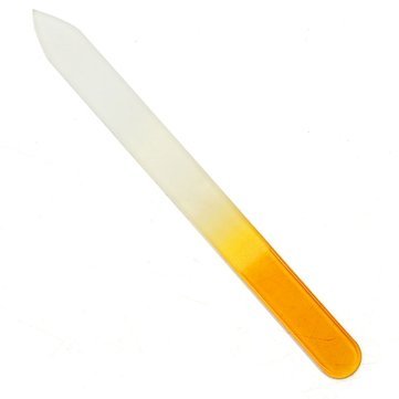 Premium Glass Nail File & Buffer - Professional Manicure & Pedicure Kit for Stronger Nails - Durable Crystal Nail Polish Tool for Home & Salon Use