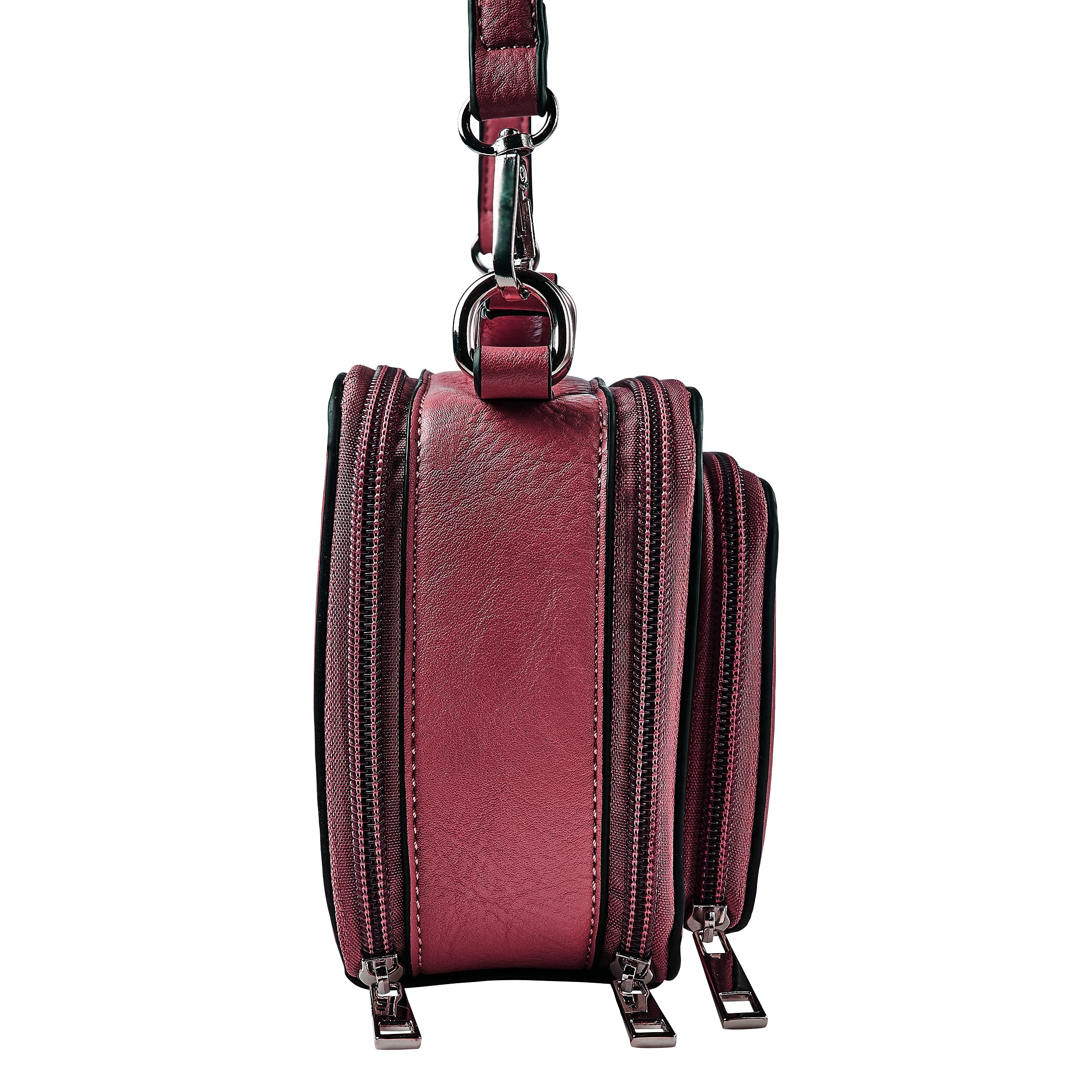 K. Carroll Kelsey Crossbody Bag for Women - Stylish Leather Shoulder Purse with Adjustable Strap, Perfect for Work, Travel & Everyday Use