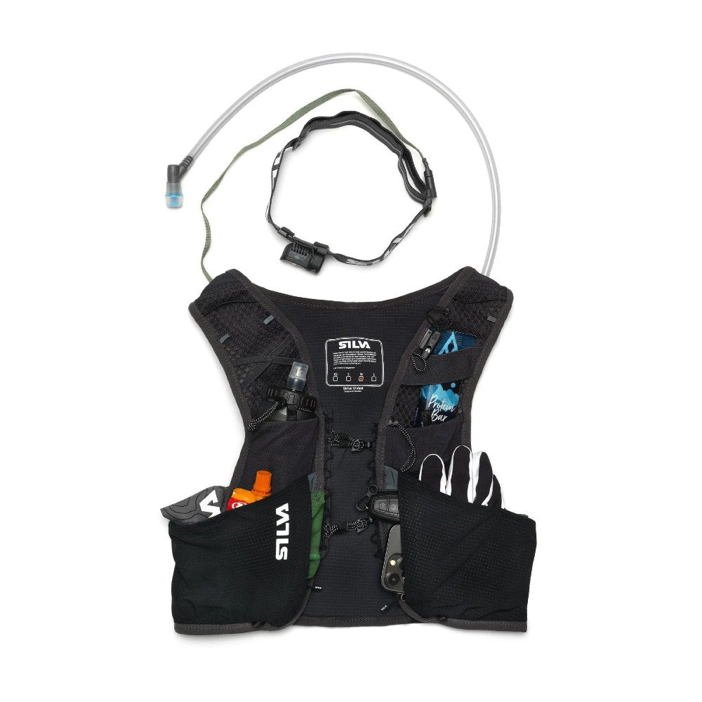 Silva Strive 10 Vest - Lightweight Running Vest for Men & Women - Reflective Safety Gear for Night Jogging & Outdoor Activities
