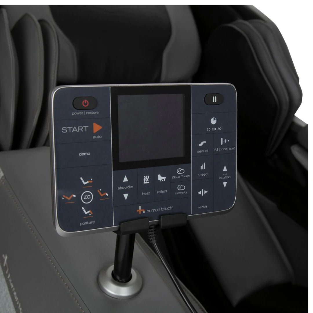 Human Touch WholeBody® ROVE Reclining Massage Chair with Intuitive Tablet Remote - Full Body Shiatsu Massage for Home & Office Relaxation