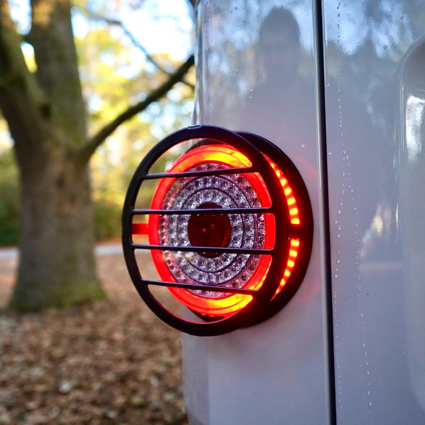 Signature Autosports Offroad Gear Taillight Guards for 2023+ Ineos Grenadier & Quartermaster - Durable Protection for Off-Road Adventures & Truck Enthusiasts