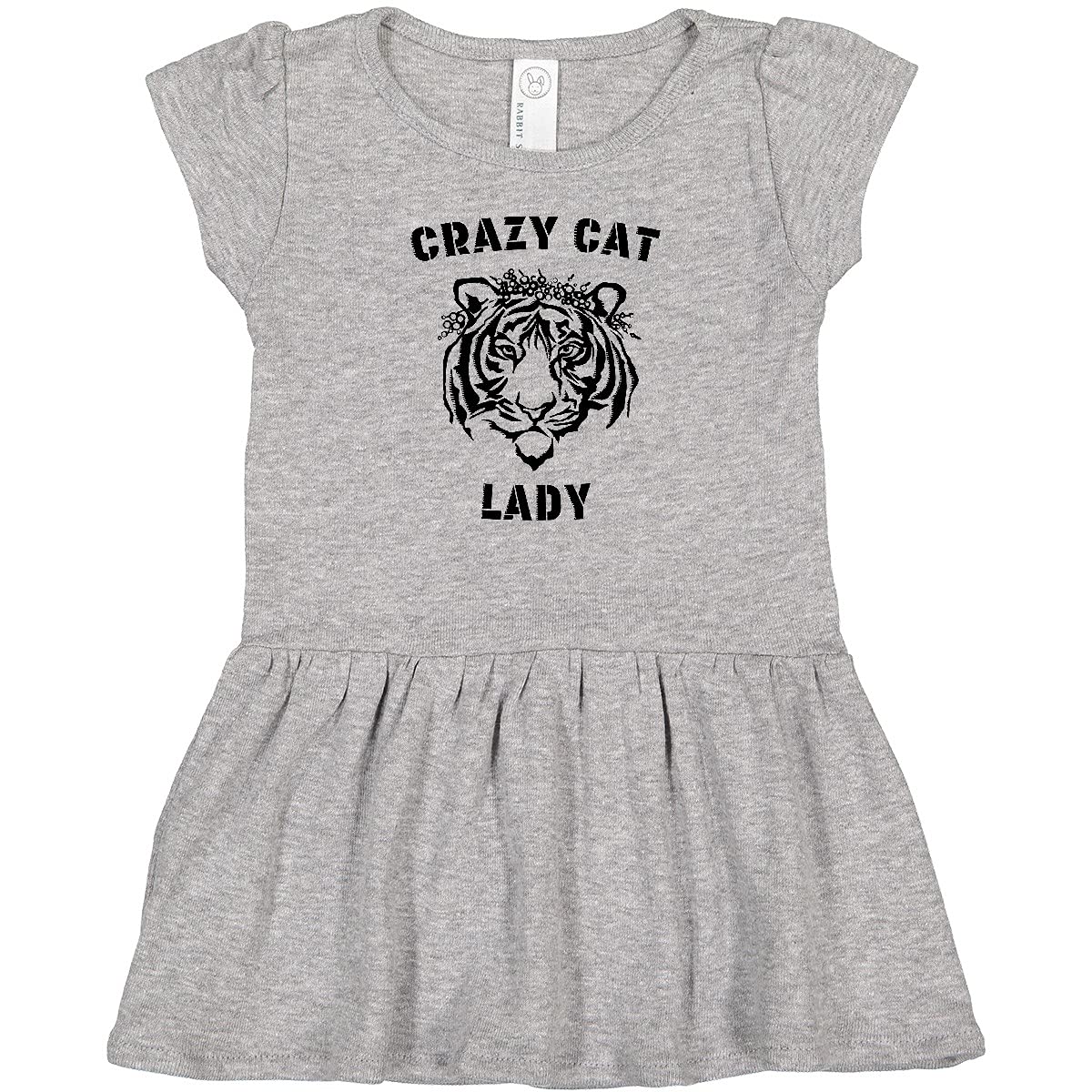 Crazy Cat Lady Tiger Dress for Infants - Perfect for Playdates & Parties