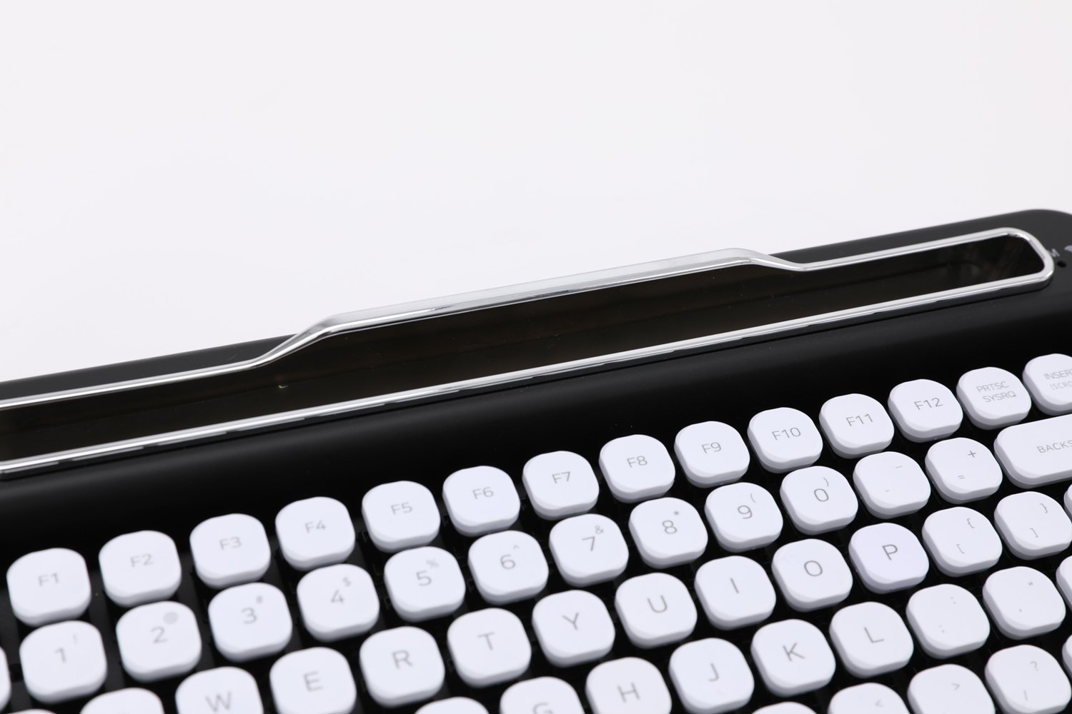 Wireless Bluetooth Mechanical Keyboard with Diamond Keycap - Cherry MX Blue Switches, Matte Black Finish | Perfect for Gaming, Office Work & Typing Enthusiasts (US Layout)