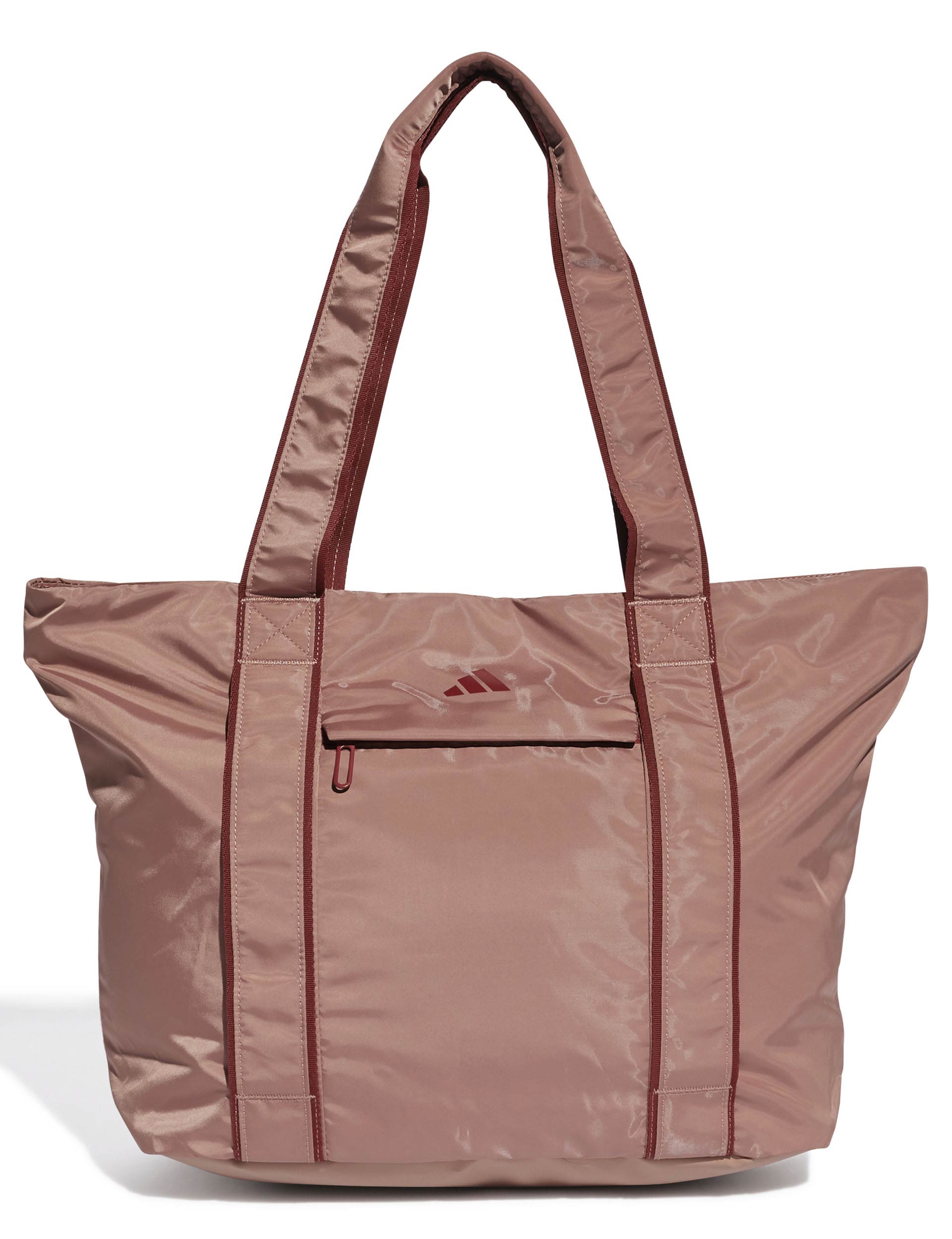Eco-Friendly Yoga Tote Bag for Women - Warm Clay & Preloved Ruby Colors | Perfect for Yoga Class, Gym, Beach & Travel Accessories