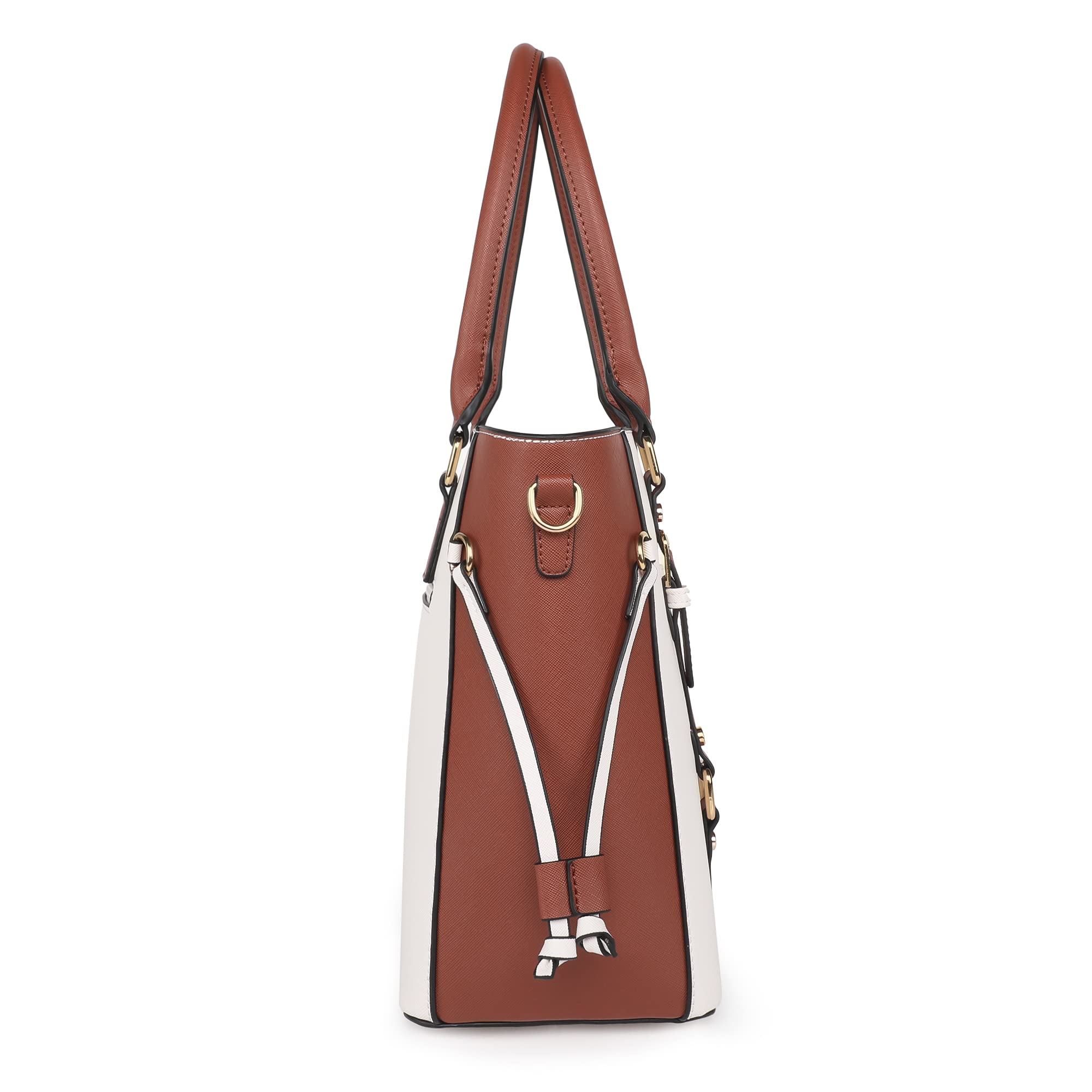 Montana West 3-Piece Women's Purse Set - Tote Bag, Wallet & Shoulder Satchel Handbag | Fashionable Matching Accessories for Work, Travel & Everyday Use