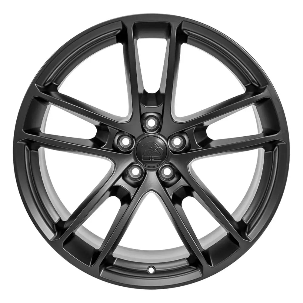 20 Inch Black Wheel Replacement for Dodge Charger - DG23 Replica Rim 20x9 - Perfect for Custom Upgrades & Performance Tuning
