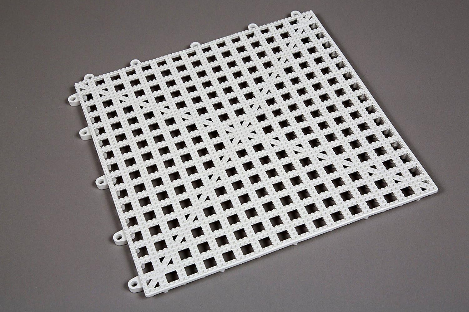 1'x1' Interlocking Marine Surface Tiles - Non-Slip Boat Deck Flooring, Storage Compartment & Anchor Dry Locker Liner - Perfect for Marine Use, Boat Storage Organization & Waterproof Deck Protection