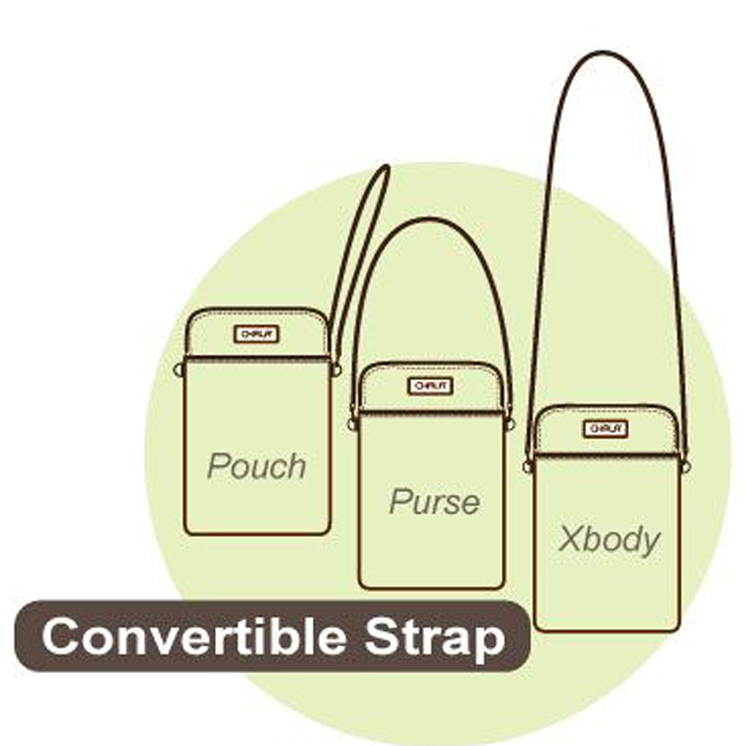 Paw Print Chala Convertible Crossbody Handbag for Dog Lovers - Perfect for Dog Moms, Phone Strap & Fashion Accessory - Ideal for Daily Use, Travel & Dog Walking